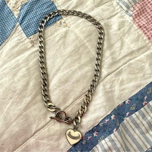 Juicy Couture Heart Chain Necklace
